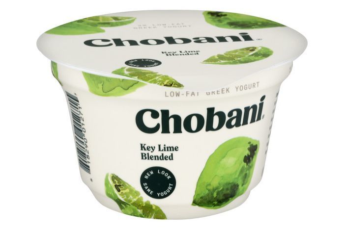 Chobani Low Fat Key Lime Blended Greek Yogurt, 5.3 Ounce -- 12 per case