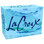 LaCroix Sparkling Water, Pure, 12 count