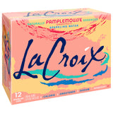 LaCroix Sparkling Water, Pamplemousse (Grapefruit), 12 count