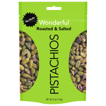 Wonderful No Shell Pistachios, Roasted & Salted, 6 oz