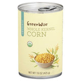 Greenwise Organic Whole Kernel Corn, 15 oz