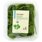 GreenWise Organic Baby Spinach, 10 oz