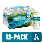 Zephyrhills Natural Spring Water, 12 oz, 12 count