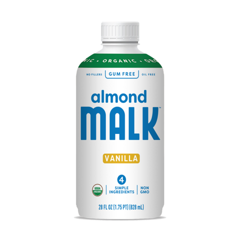 MALK Vanilla Almond Milk, 28 oz