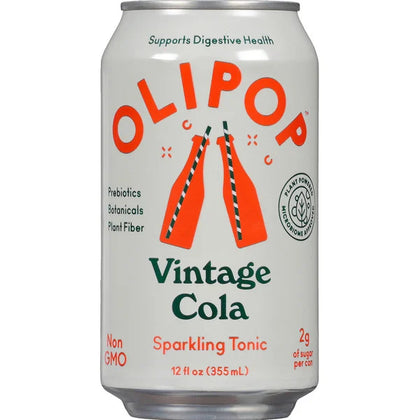 OLIPOP Vintage Cola Sparkling Tonic, 1 count