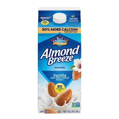 Almond Breeze Vanilla Almond Milk, 64 oz