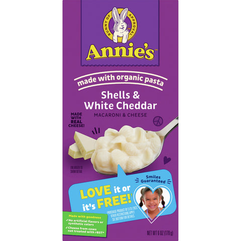 Annie's Organic Shells & White Cheddar Macaroni and Cheese