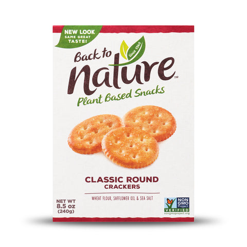 Back to Nature Classic Round Crackers