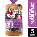 Dave's Killer Bread Cinnamon Raisin Remix Organic Bagels, 5 count