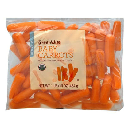 GreenWise Organic Baby Carrots, 16 oz