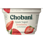 Chobani Non-Fat Greek Yogurt, Strawberry, 5.3 oz, 1 count