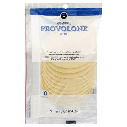 Publix Provolone Cheese Slices (Not Smoked), 10 count