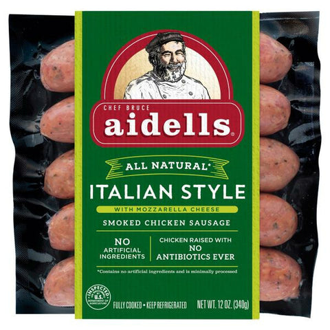 Aidells Smoked Chicken Sausage, Italian Style, 5 count