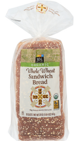 Organic Whole Wheat Sandwich Bread