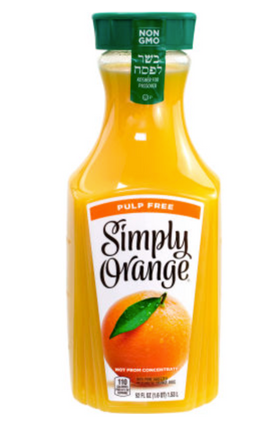 Simply Orange Juice, Pulp Free