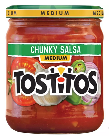 Tostitos Salsa, Chunky, Medium