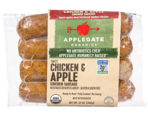 Chicken & Apple Chicken Sausage